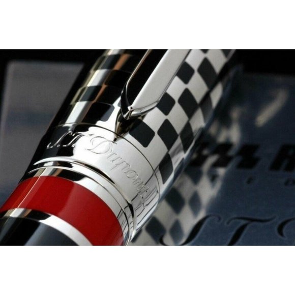 S.T. Dupont 255680RM Race Machine Limited Edition Streamline Fountain Pen Set - Picture 8 of 12